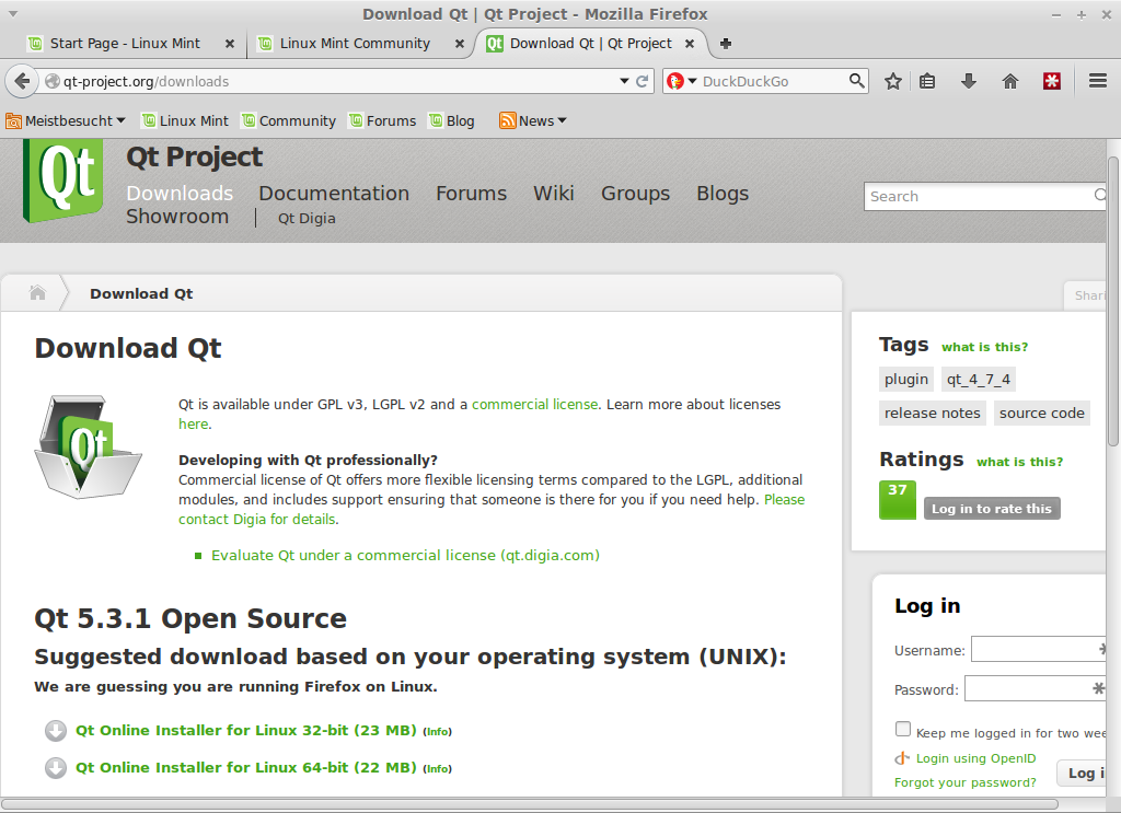 Qt offline. Offline installer. Download and install.